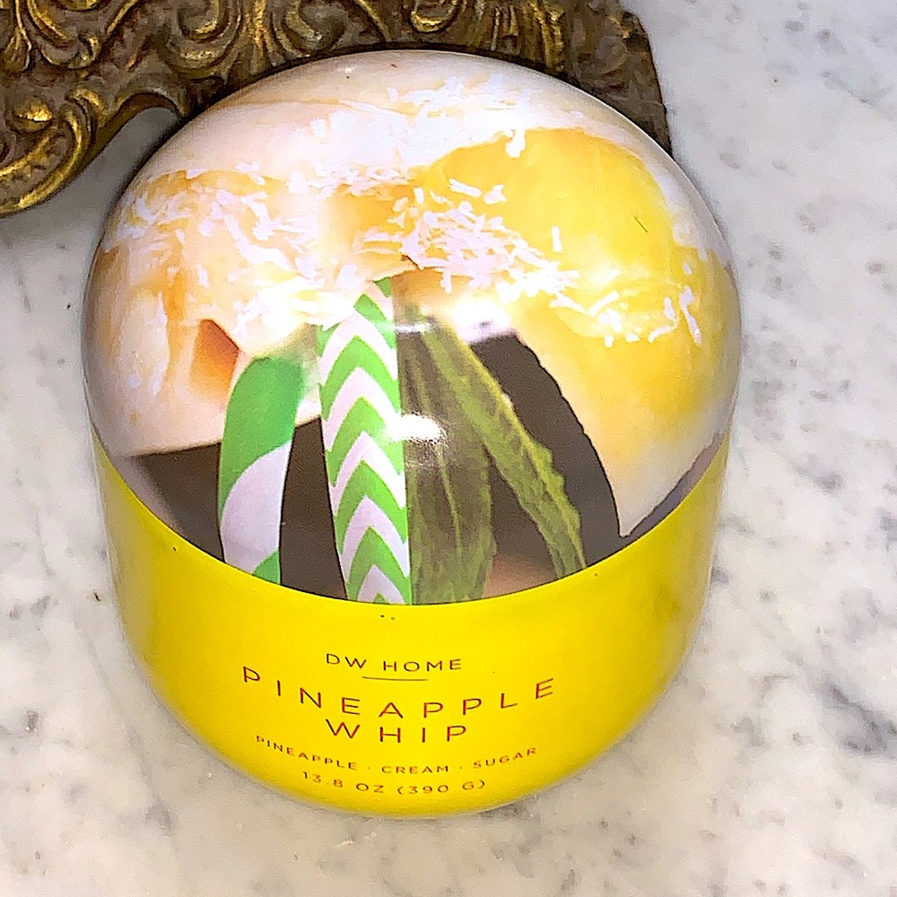 DW HOME CANDLE PINEAPPLE WHIP 1 WICK NEW 13.8 oz